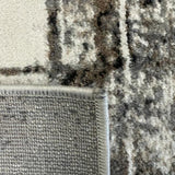 Eliza Beige Grey Distressed Abstract Rug