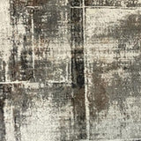 Eliza Beige Grey Distressed Abstract Rug