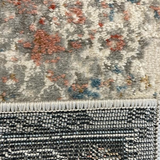 Eliza Blue Multicolour Distressed Transitional Rug