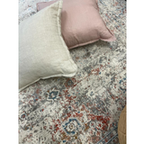 Eliza Blue Multicolour Distressed Transitional Rug