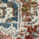 Eliza Blue Multicolour Distressed Transitional Rug
