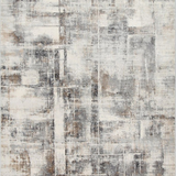 Eliza Beige Grey Distressed Abstract Rug