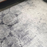 Spirit Grey Flower Distressed Rug