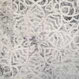 Spirit Grey Flower Distressed Rug