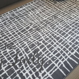 Studious Grey Stripe Abstract