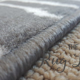Studious Grey Stripe Abstract
