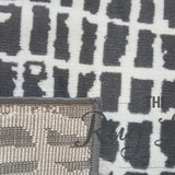 Studious Grey Stripe Abstract