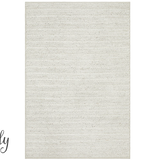 Harvey Ivory Textured Wool Rug