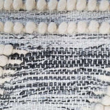 Harlow Silver Tribal Felted Wool Rug