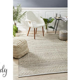 Harlow Natural Ethnic Felted Wool Rug