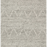 Halli Grey Hand-Woven Wool Rug