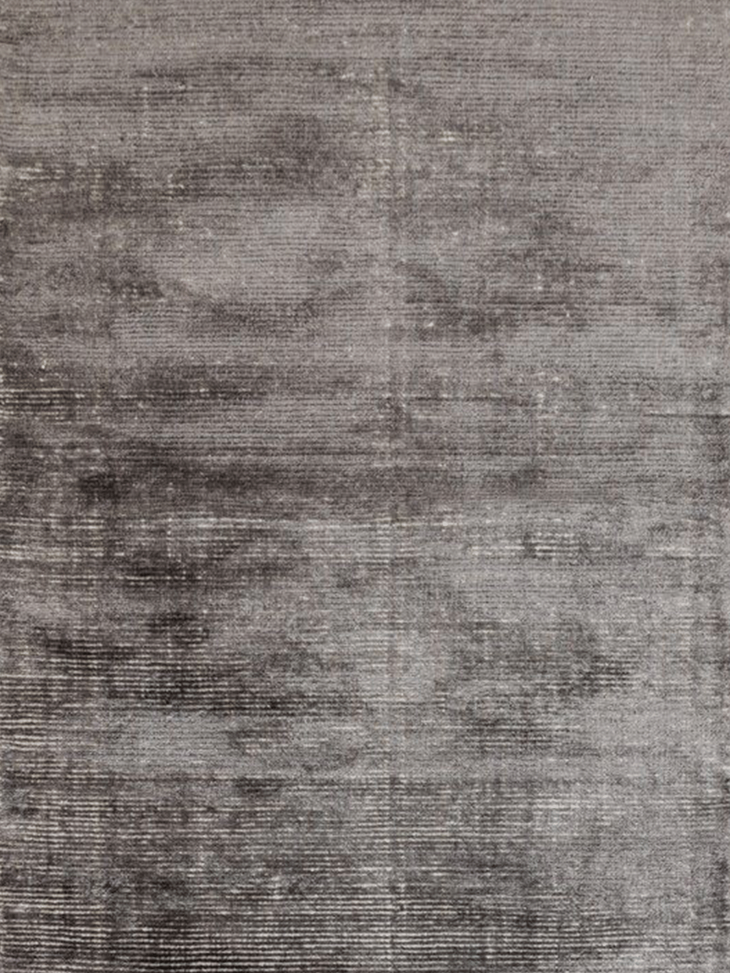 Harmony Grey White Striped Viscose Rug