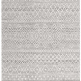 Heaven Grey Diamond Tribal Rug