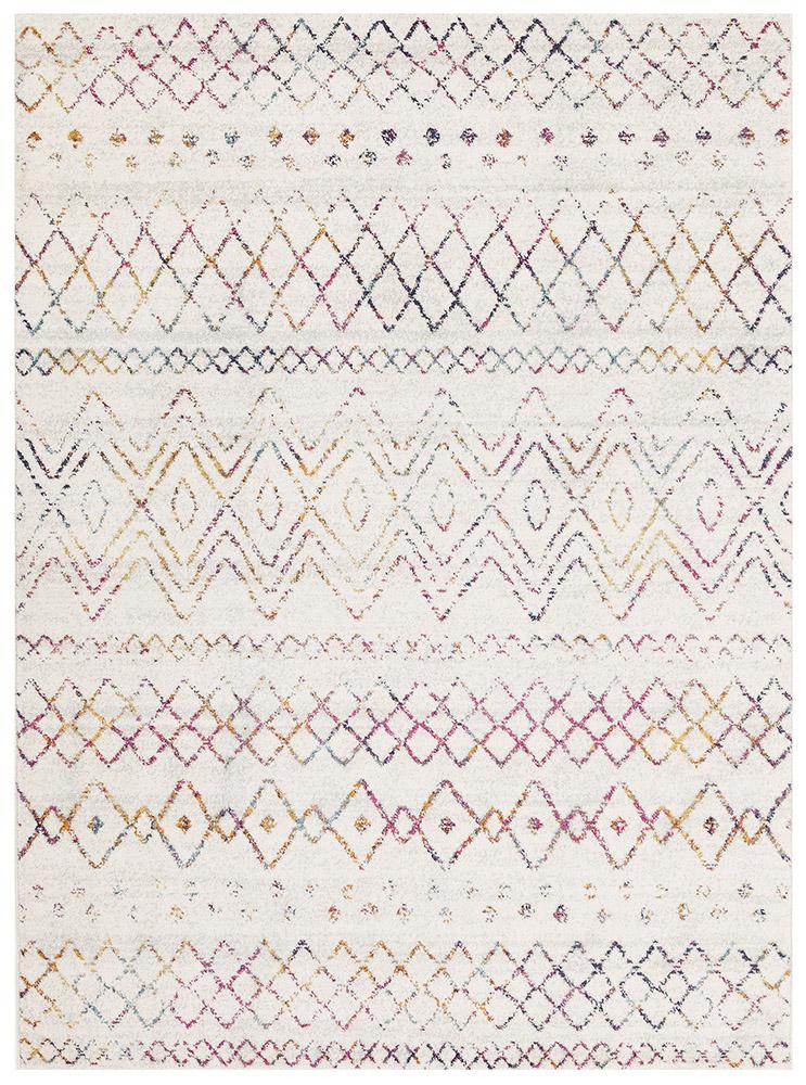 Heaven Multi Colour Tribal Pattern Rug