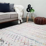 Heaven Multi Colour Tribal Pattern Rug