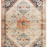Heirloom Ivory Autumn Transitional Medallion Rug