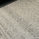 Harlow Natural Ethnic Felted Wool Rug