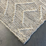 Harlow Natural Ethnic Felted Wool Rug