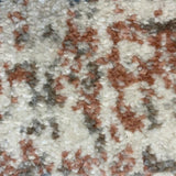 Madison Silver Faded Vintage Medallion Rug