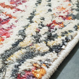 Bella Rust and Prints Distressed Vintage Rug