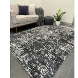 Kalypso Grey Abstract Lines Rug