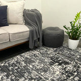 Kalypso Grey Abstract Lines Rug