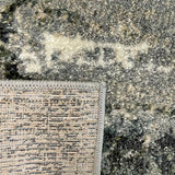Kalypso Light Grey Canvas Art Rug