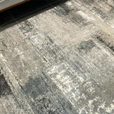 Kalypso Light Grey Canvas Art Rug
