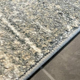 Kalypso Light Grey Canvas Art Rug