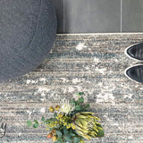 Kalypso Light Grey Abstract Lines Rug