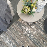 Kalypso Light Grey Abstract Lines Rug