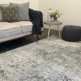Kalypso Grey Abstract Pattern Rug