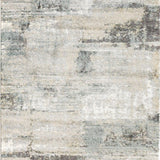 Kalypso Light Grey Canvas Art Rug