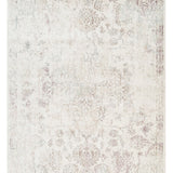 Kira Grey Medallion Floral Transitional Rug