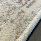 Kira Grey Medallion Floral Transitional Rug