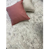 Kira Grey Medallion Floral Transitional Rug