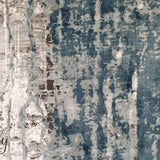 Kenna Blue Washed Out Abstract Rug