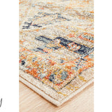 Heirloom Orange Transitional Medallion Rug