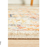 Heirloom Orange Transitional Medallion Rug