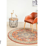 Heirloom Terracota Transitional Medallion Rug