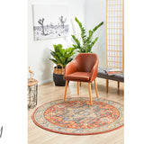 Heirloom Terracota Transitional Medallion Rug