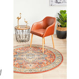 Heirloom Terracota Transitional Medallion Rug