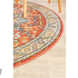 Heirloom Terracota Transitional Medallion Rug