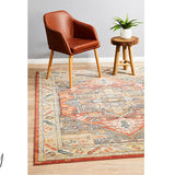 Heirloom Terracota Transitional Medallion Rug