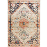 Heirloom Ivory Autumn Transitional Medallion Rug