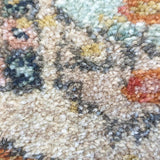 Heirloom Orange Transitional Medallion Rug