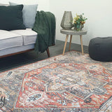 Heirloom Terracota Transitional Medallion Rug