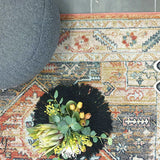 Heirloom Terracota Transitional Medallion Rug