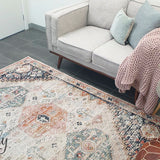 Heirloom Ivory Autumn Transitional Medallion Rug