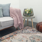 Heirloom Ivory Autumn Transitional Medallion Rug